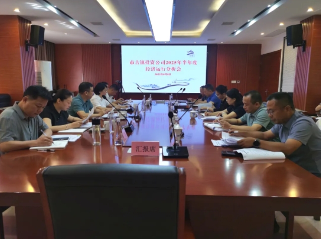 市古鎮(zhèn)投資公司召開(kāi)2025年半年度經(jīng)濟(jì)運(yùn)行分